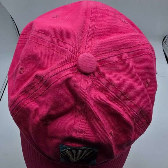 Puerto Vallarta Pink Womens Adjustable Hat Cap Casual Outdoors Embroidered Shell main image 9